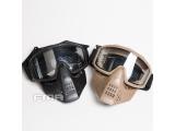 FMA JT Airsoft Full Face Mask  BK/DE TB1338